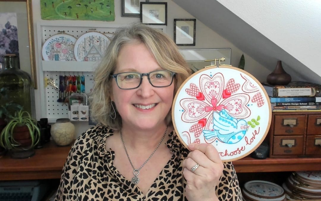 Stitching Hearts on “Choose Love”