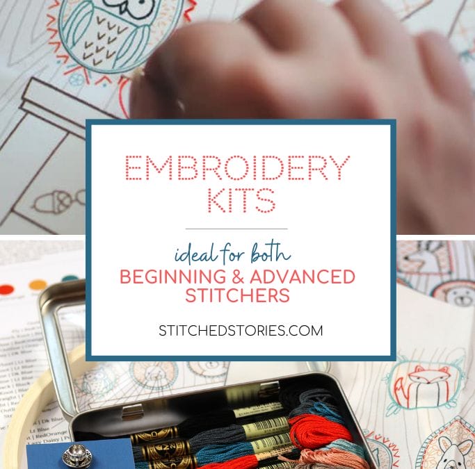 Embroidery Kits Are Ideal for Both Beginning and Advanced Stitchers
