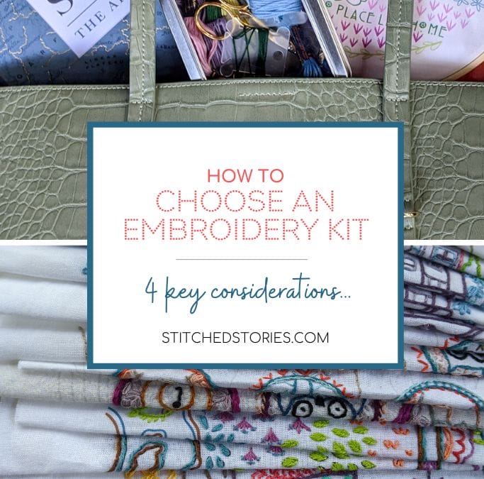 How to Choose an Embroidery Kit: 4 Key Considerations