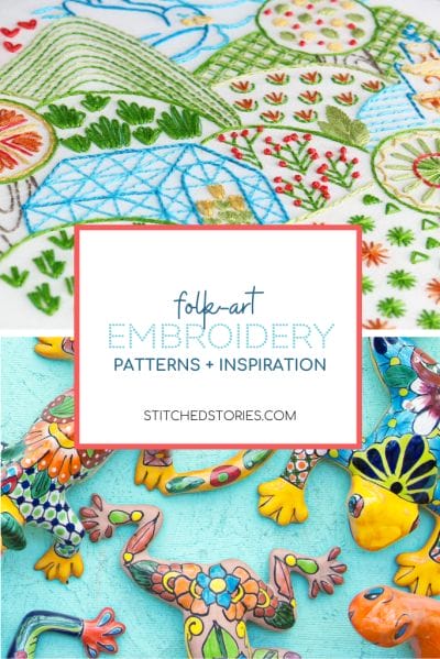 Folk Art Embroidery Patterns and Inspiration