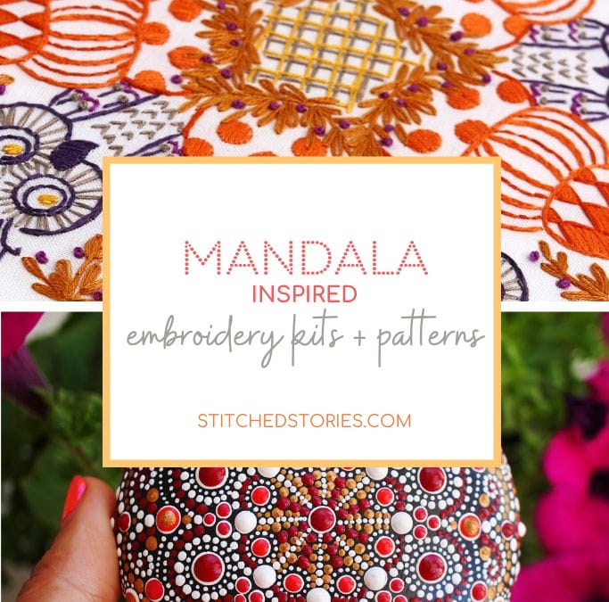 Mandala-Inspired Embroidery Kits and Patterns