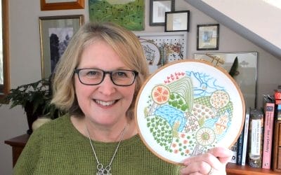 Embroidery Kit Design & Stitching Tips: Rolling Hills