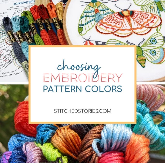 Choosing Embroidery Pattern Colors