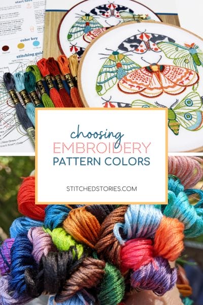 Choosing Embroidery Pattern Colors - Stitched Stories Blog