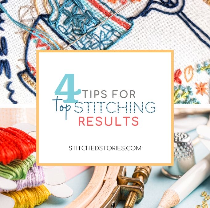 Embroider Better: 4 tips for top stitching results